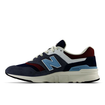 Picture of New Balance Men's 997H V1 Sneaker, Dark Arctic Grey/Nb Navy/Mercury Red, 13 - Size: 13