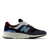 Picture of New Balance Men's 997H V1 Sneaker, Dark Arctic Grey/Nb Navy/Mercury Red, 11 - Size: 11