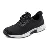 Picture of Orthofeet Women's Orthopedic Black Knit Kita Hands-Free Sneakers, Size 11 Wide - Size: 11 Wide