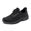 Picture of Orthofeet Women's Orthopedic All Black Knit Kita Hands-Free Sneakers, Size 12 Wide - Size: 12 Wide