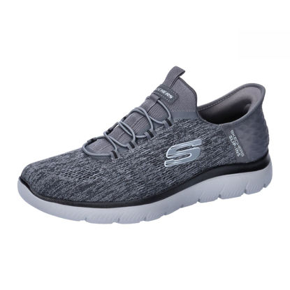 Picture of Skechers Men's Summits Key Pace Hands Free Slip-in Loafer, Charcoal/Black, 14 - Size: 14