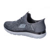 Picture of Skechers Men's Summits Key Pace Hands Free Slip-in Loafer, Charcoal/Black, 14 - Size: 14