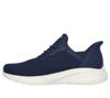 Picture of SKECHERS Men's Hands Free Slip-ins Bobs Squad Chaos-Daily Hype Sneaker, Navy, 13 - Size: 13