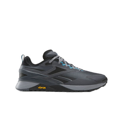 Picture of Reebok Unisex Nano X3 Adventure Sneaker, Pure Grey/Core Black/Bold Cyan, 13 US Men - Size: 14.5 Women/13 Men