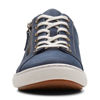 Picture of Clarks Women's, Nalle Lace Sneaker Navy Nubuck - Size: 12