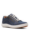 Picture of Clarks Women's, Nalle Lace Sneaker Navy Nubuck - Size: 12