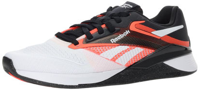 Picture of Reebok Unisex Sneaker, Black Ftwwht Orgfla, 9.5 US Men - Size: 11 Women/9.5 Men
