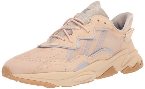 Picture of adidas Originals Men's Ozweego Sneaker, St Pale Nude/Light Brown/Solar Red, 9.5 - Size: 9.5