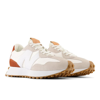 Picture of New Balance Women's 327 Sneaker, Sea Salt/Rust Oxide, 10.5 - Size: 10.5