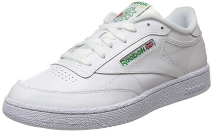 Picture of Reebok Men's Sneaker, White, Intense White, Green, 4 - Size: 4