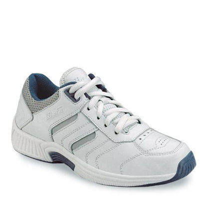 Picture of Orthofeet Proven Foot Heel and Foot Pain Relief. Extended Widths. Best Orthopedic Athletic Shoes Diabetic Men's Sneakers Pacific Palisades White - Size: 12