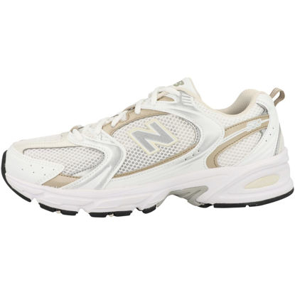Picture of New Balance 530 Unisex Sneakers, White/Stoneware/Linen, 10.5 US Women/9 US Men - Size: 10.5 Women/9 Men