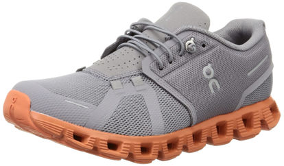Picture of On Men's Cloud 5 Sneakers, Zinc/Canyon, 8 - Size: 8
