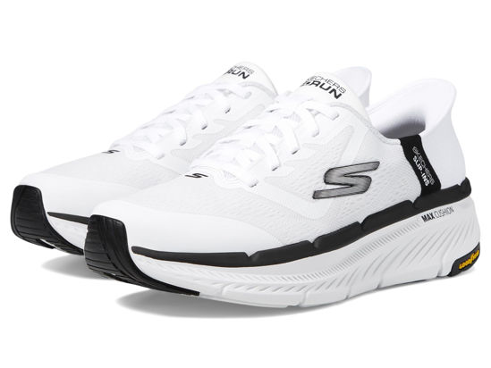 Picture of Skechers Men's Max Cushioning Premier 2.0 Ascendant II Hands Free Slip-Ins Sneaker, White/Black, 11.5 - Size: 11.5
