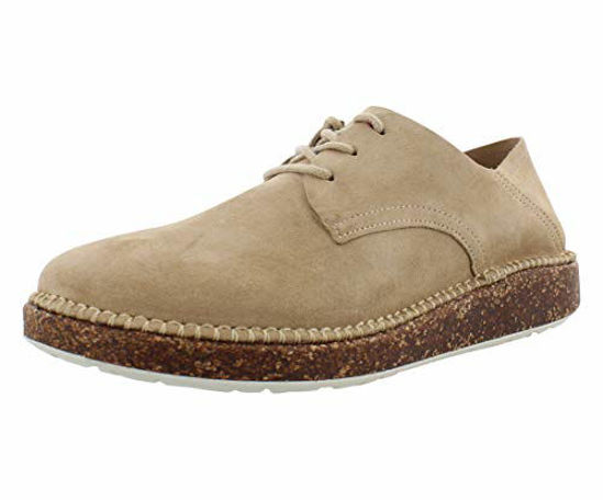 Picture of Birkenstock Womens Gary Loafer, Sand Suede, Size 38 N EU (7-7.5 N US Women) - Size: 7-7.5 Narrow