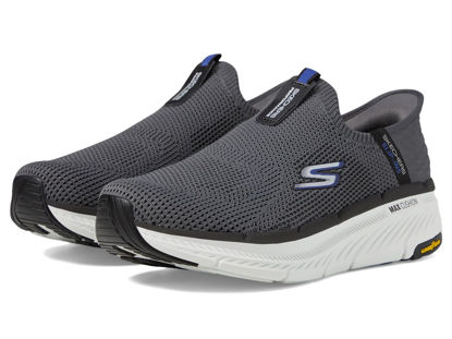 Picture of Skechers Men's Max Cushioning Premier 2.0 Advantageous 2 Hands Free Slip-Ins Sneaker, Charcoal/Black, 14 - Size: 14