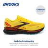 Picture of Brooks Men’s Adrenaline GTS 23 Supportive Running Shoe - Yellow/Foraged Iron/Orange - 13 Medium - Size: 13