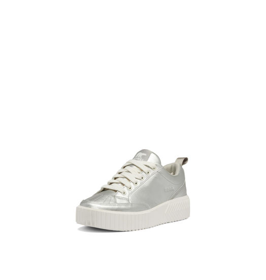Picture of SOREL Women's ONA AVE Low Sneaker - Pure Silver, Sea Salt - 7.5 - Size: 7.5