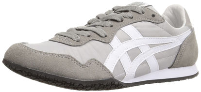 Picture of Onitsuka Tiger Unisex Serrano 1183B400 (Oyster Grey/White, US Footwear Size System, Adult, Men, Numeric, Medium, 5.5) - Size: 5.5