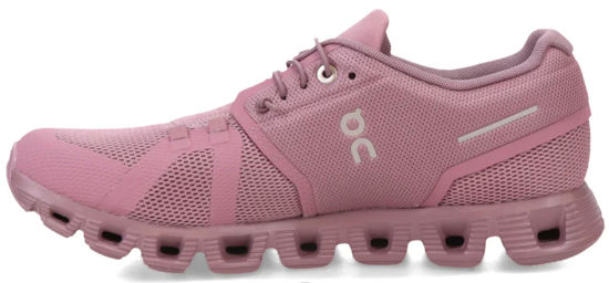 Picture of On Women's Cloud 5 Sneakers, Fig/Quartz, 9.5 Medium US - Size: 9.5