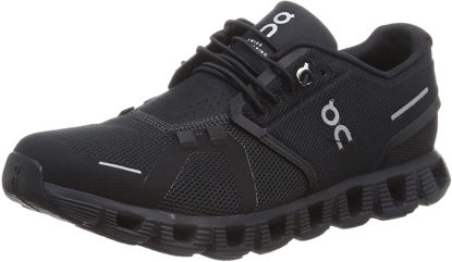 Picture of On Women's Cloud 5 Sneakers, Black/Black, 7.5 - Size: 7.5