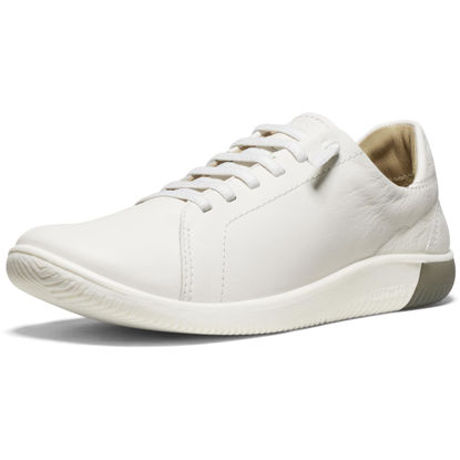Picture of KEEN Women's KNX Lace Up Lightweight Flexible Sneakers, Star White/Star White, 8 - Size: 8