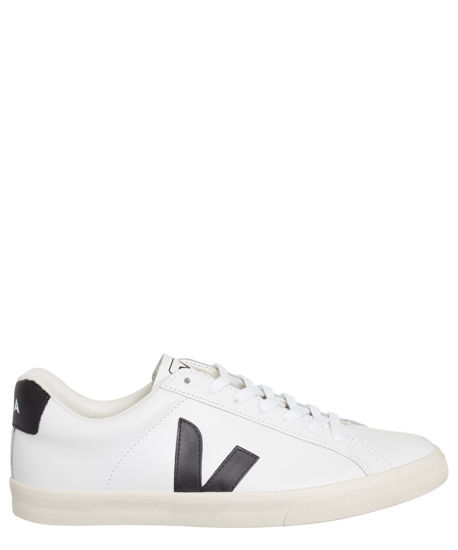 Picture of Veja Men Esplar Sneakers White - Black 8 US - Size: 8