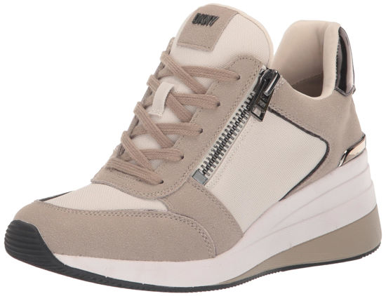 Picture of DKNY Women's Essential Lightweight Slip on Comfort Sneaker, Pebble Toffee, 8 - Size: 8