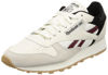 Picture of Reebok Unisex Sneaker, Chalk Classic Maroon F23 Core Black, 12 US Men - Size: 13 Women/12 Men