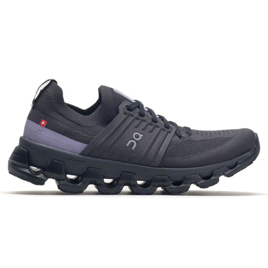 Picture of ON Womens Cloudswift 3 Textile Synthetic Magnet Wisteria Trainers 6 US - Size: 6