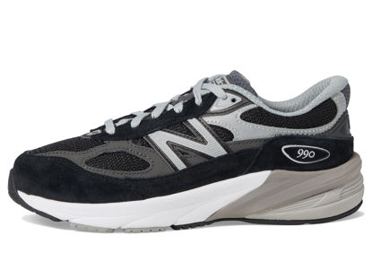 Picture of New Balance Boy's 990 V6 Lace-up Sneaker, Black/Silver, 6 Toddler - Size: 6 Toddler