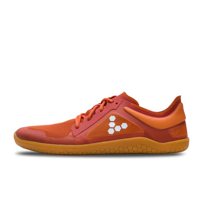 Picture of Vivobarefoot Primus Lite III, Mens Vegan Light Breathable Shoe with Barefoot Sole Rust - Size: 10 Wide