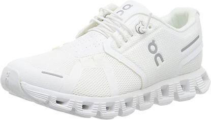 Picture of On Women's Cloud 5 Sneakers, White/White, 8 - Size: 8