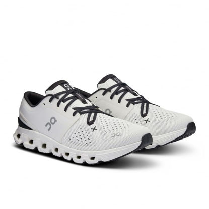Picture of On Men's Cloud X 4, Ivory/Black, 7 Medium US - Size: 7