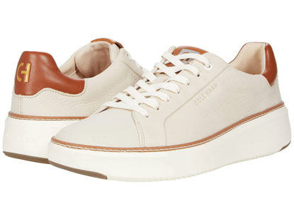 Picture of Cole Haan Men's Grandpro Toppin Sneakers, Cement Leather/Nubuck, 8 - Size: 8
