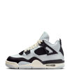 Picture of Air Jordan 4 Retro Big Kids' Shoes (FZ8585-070, Pure Platinum/Black/Sail/Metallic Gold) Size 4 - Size: 4 Big Kid