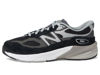 Picture of New Balance baby boys 990 V6 Lace-up Sneaker, Black/Silver, 4.5 Big Kid US - Size: 4.5 Big Kid