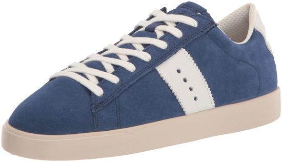 Picture of ECCO Women's Street Lite Retro Sneaker, Blue Depths/White, 7-7. 5 - Size: 7-7.5
