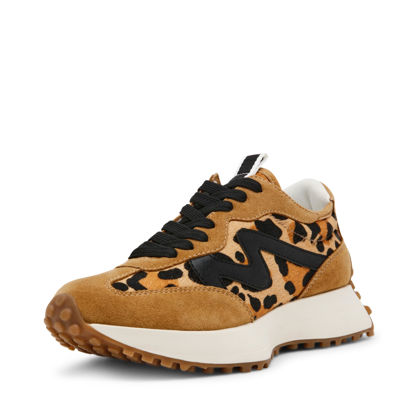 Picture of Steve Madden Women's Campo Sneaker, Leopard/Tan, 6 - Size: 6