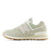 Picture of New Balance Women's 574 V2 All Day Sneaker, Olivine/Moonbeam, 9.5 - Size: 9.5