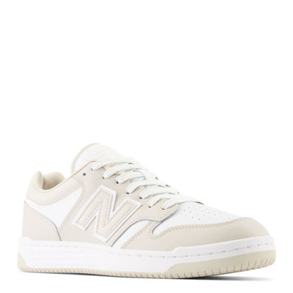 Picture of New Balance Men's 480 V1 Sneaker, Timberwolf/White, 7.5 - Size: 7.5