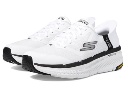 Picture of Skechers Men's Max Cushioning Premier 2.0 Ascendant II Hands Free Slip-Ins Sneaker, White/Black, 11 - Size: 11