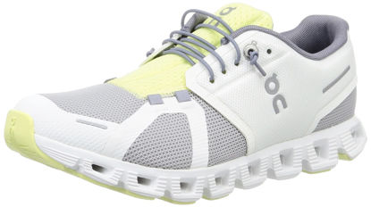 Picture of ON Mens Cloud 5 Push Textile Synthetic Undyed White Glacier Trainers 11.5 US - Size: 11.5