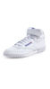 Picture of Reebok men's EX-O-FIT HI Sneaker, White, 3 M US - Size: 3