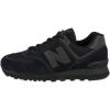 Picture of New Balance Men's 574 Core Sneaker, Black/Black, 12 - Size: 12