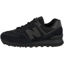 Picture of New Balance Men's 574 Core Sneaker, Black/Black, 13 - Size: 13
