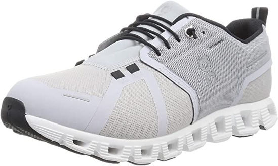 Picture of On Men's Cloud 5 Waterproof Sneakers, Grey, 8 - Size: 8