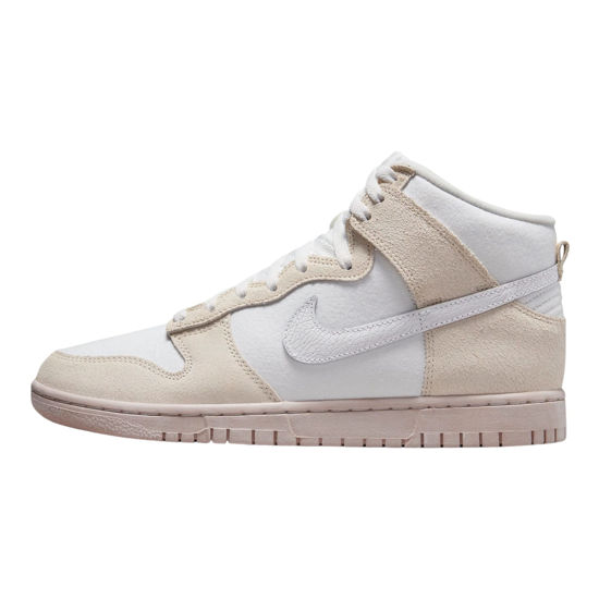 Picture of Nike Mens Dunk High Summit White/White Phantom DV0822-100 (Summit White/White Phantom, 8.5) - Size: 8.5