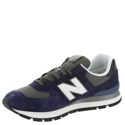 Picture of New Balance 574 Mens Sneaker 12 DM US NavyDark Green - Size: 12