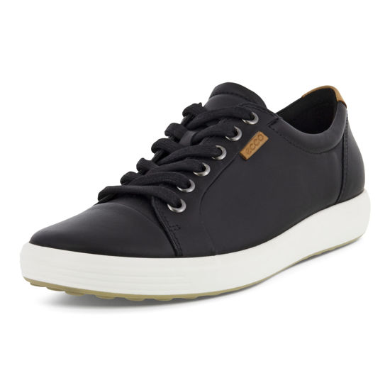 Picture of ECCO Women's Soft 7 Sneaker, Chili Red Nubuck, 8-8.5 - Size: 8-8.5